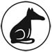Hand Stamp for Northwest Gun,
Sitting Fox in a Circle Northwest Trade Gun, 
hardened steel, made in the USA,
by Track of the Wolf, Inc.